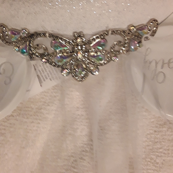 Official Disney Fairytale Weddings Minnie's Bride Ear Hat - Picture 7 of 10